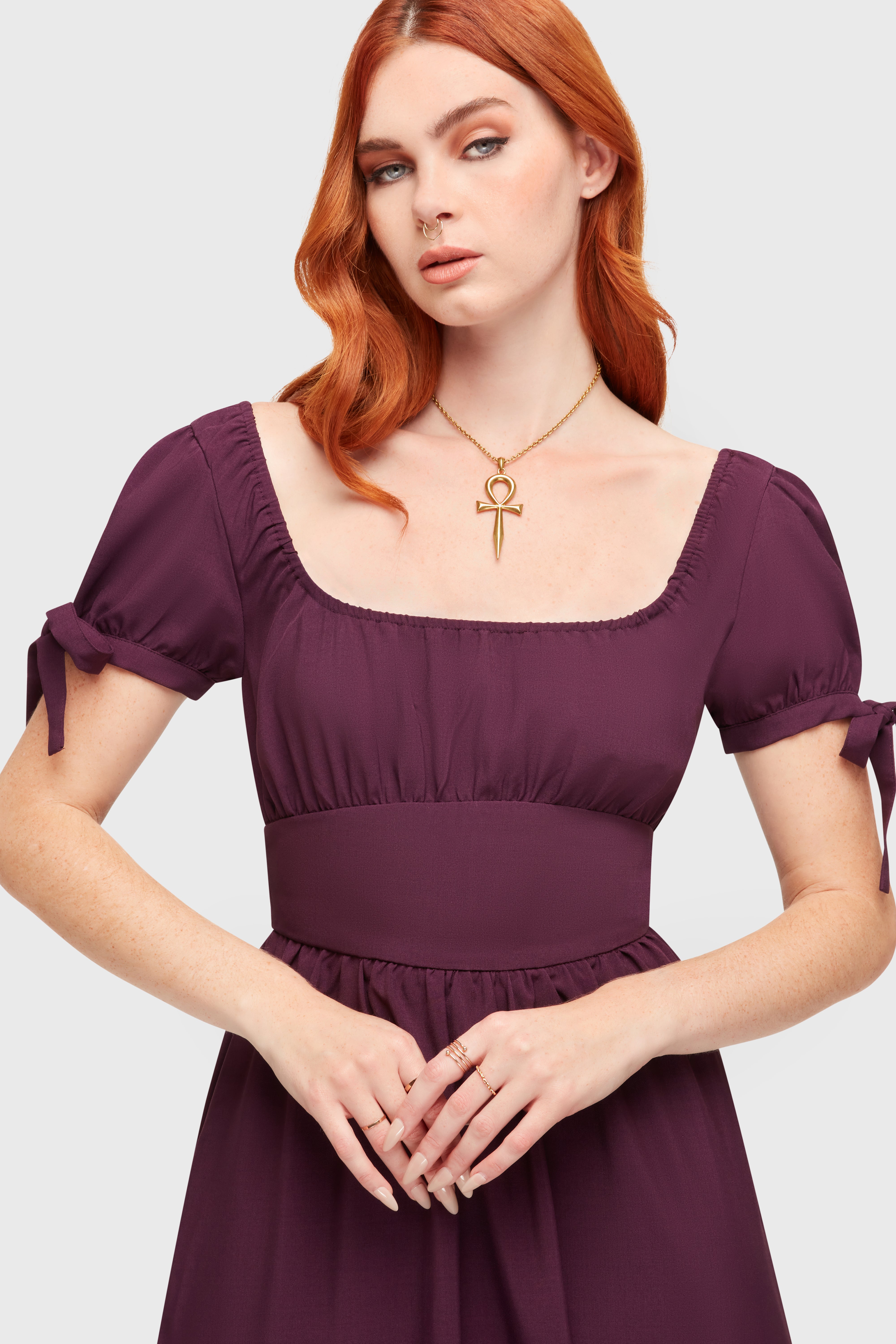 Grim Gretchen Dress Purple