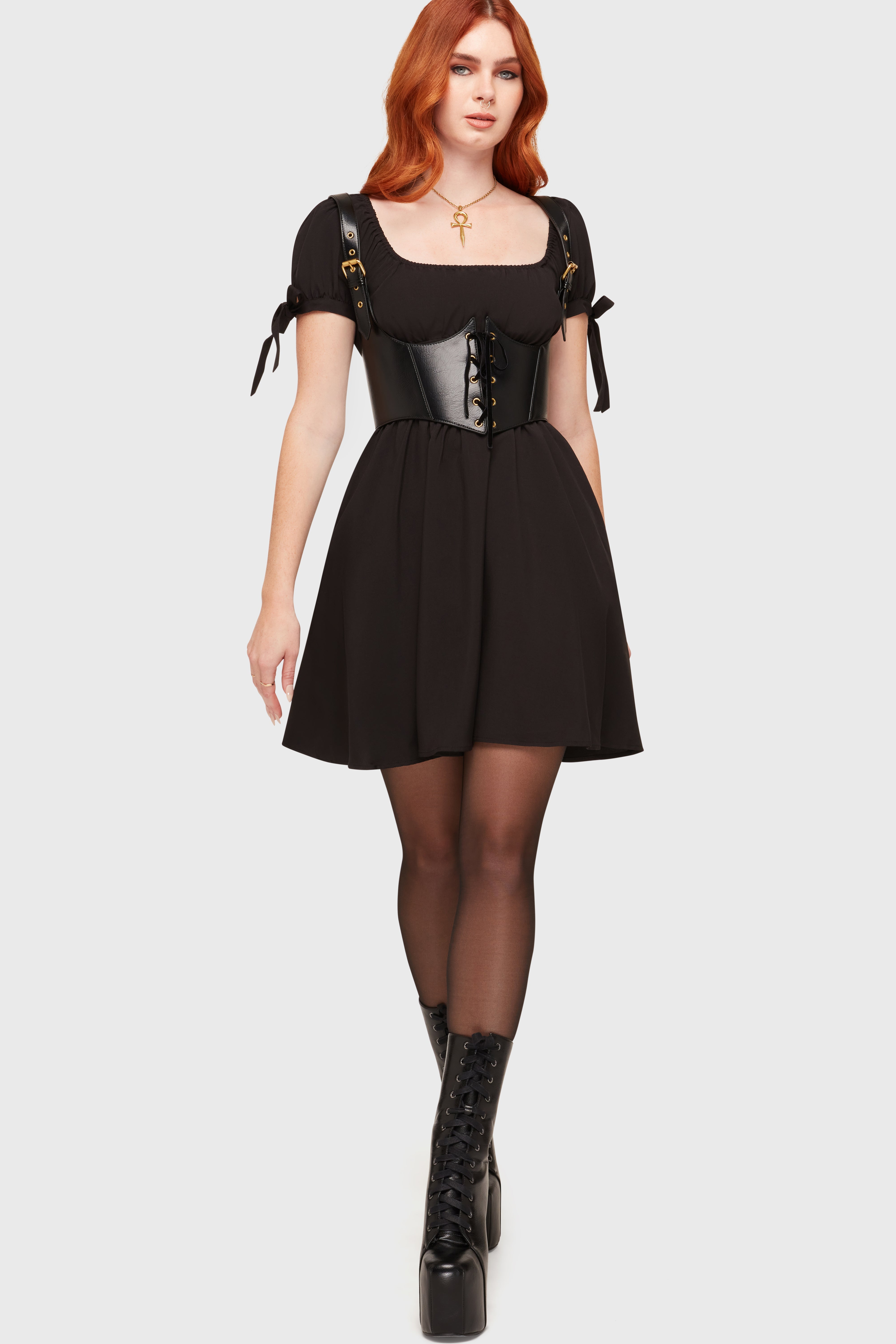 Grim Gretchen Mini Dress