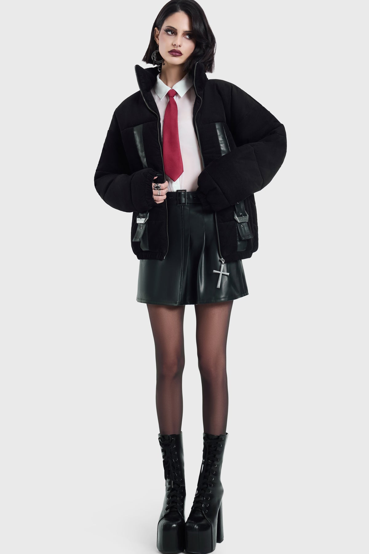 Heathenly Brothers Puffer Jacket