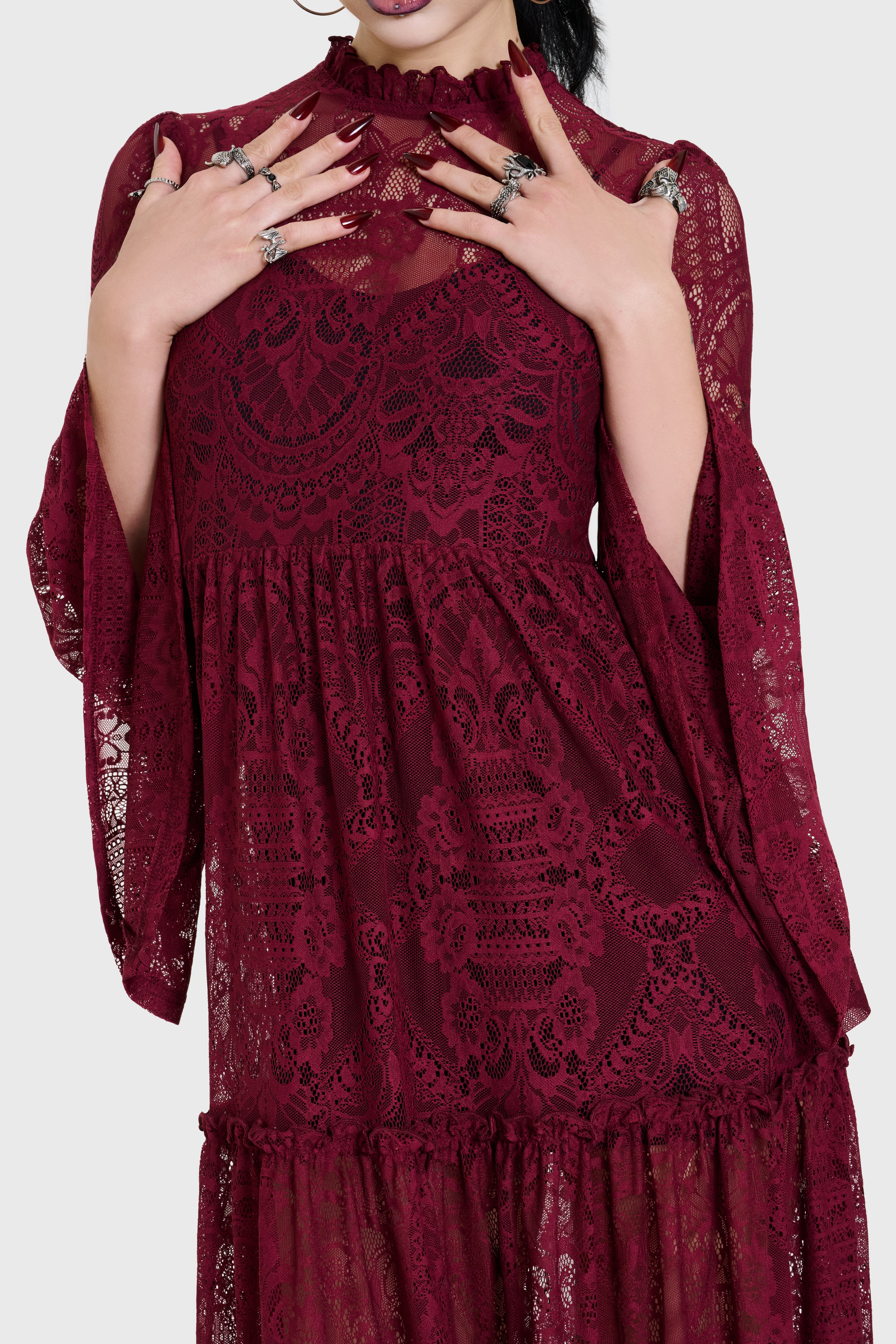 Hecate Lace Maxi Dress