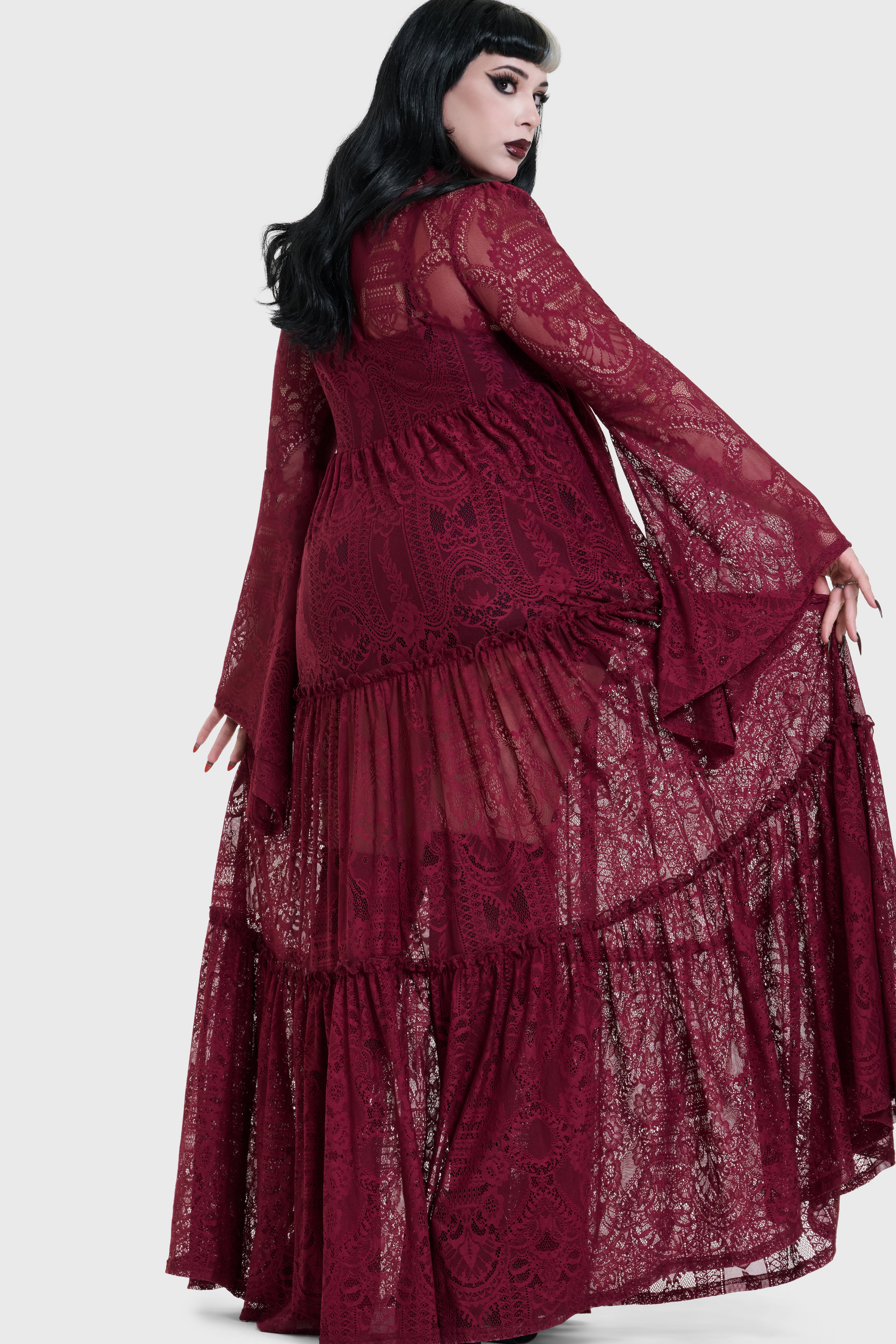 Hecate Lace Maxi Dress