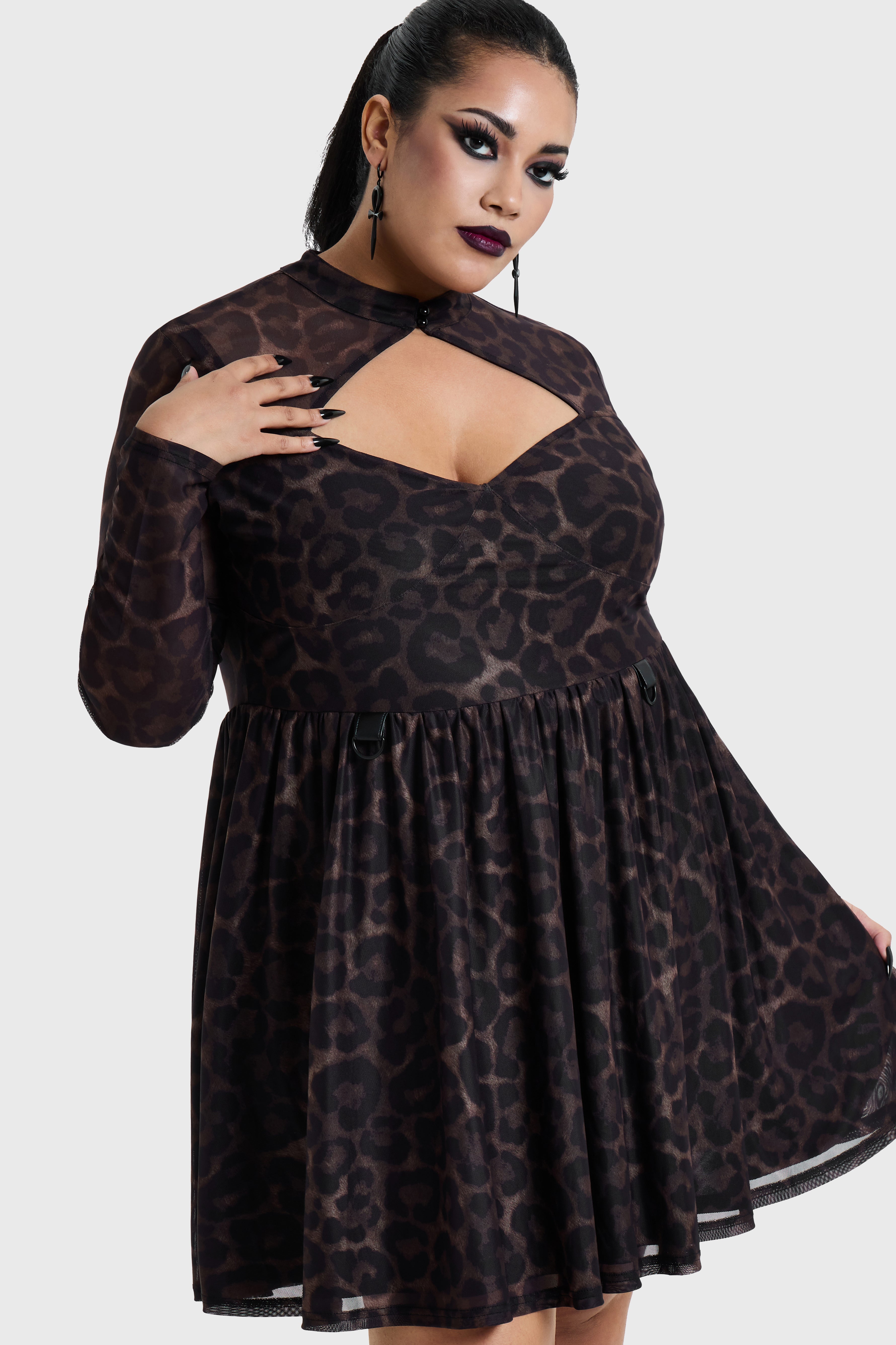 Leopard Mini Dress