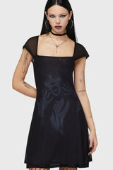 Mistress Of The Dark Skater Dress