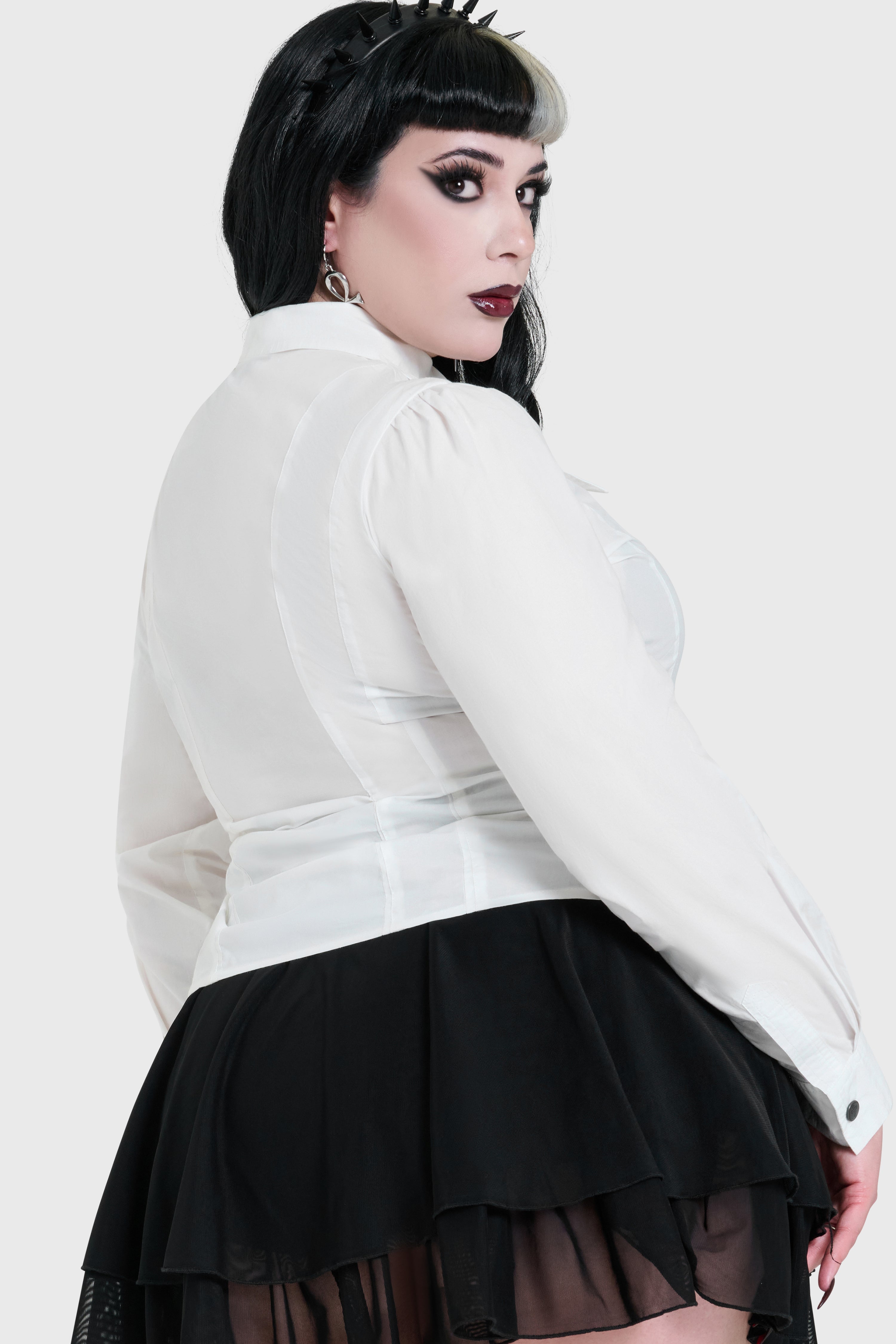 OPHIDIAN POPLIN SHIRT