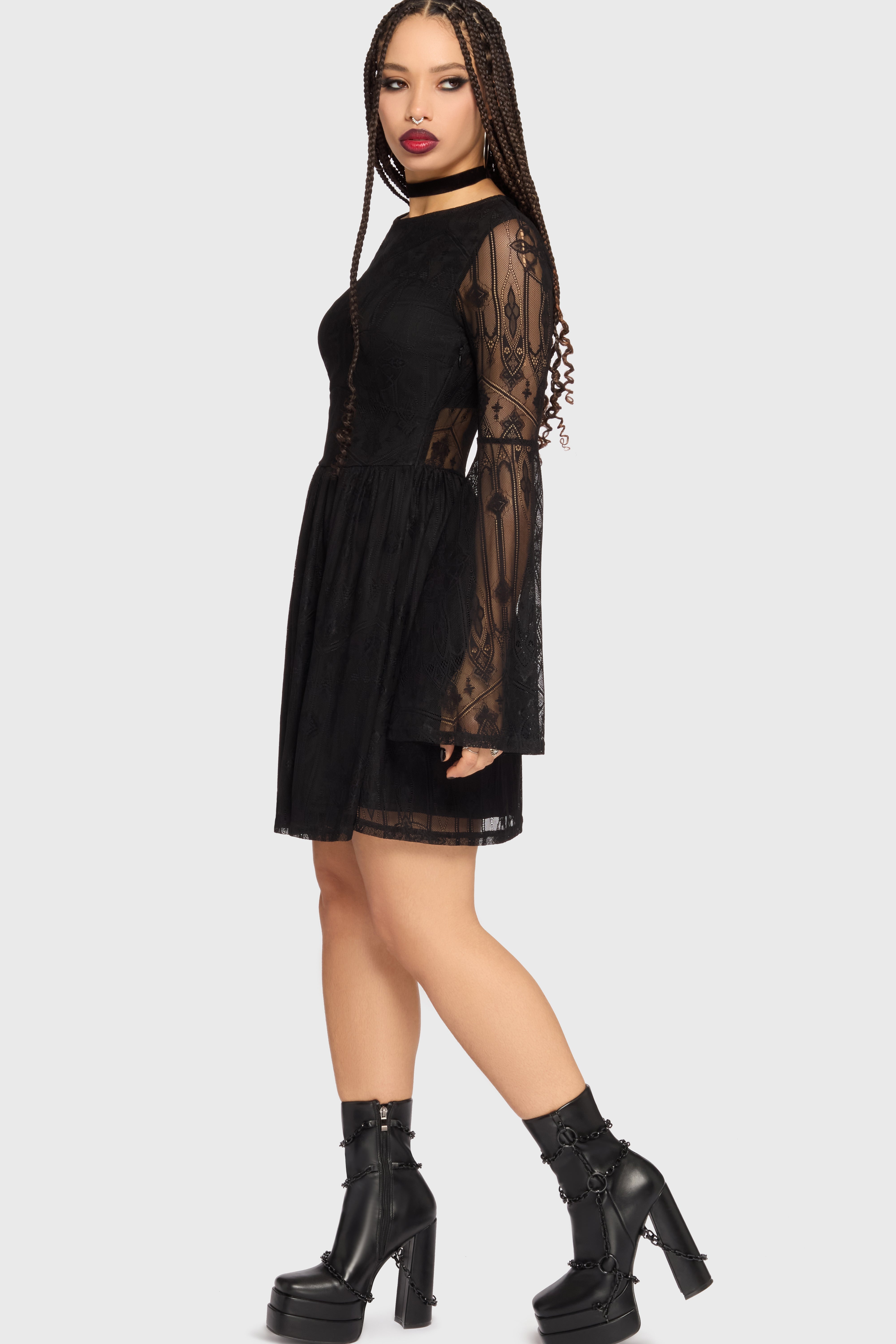 Obscura Sanctum Mini Dress