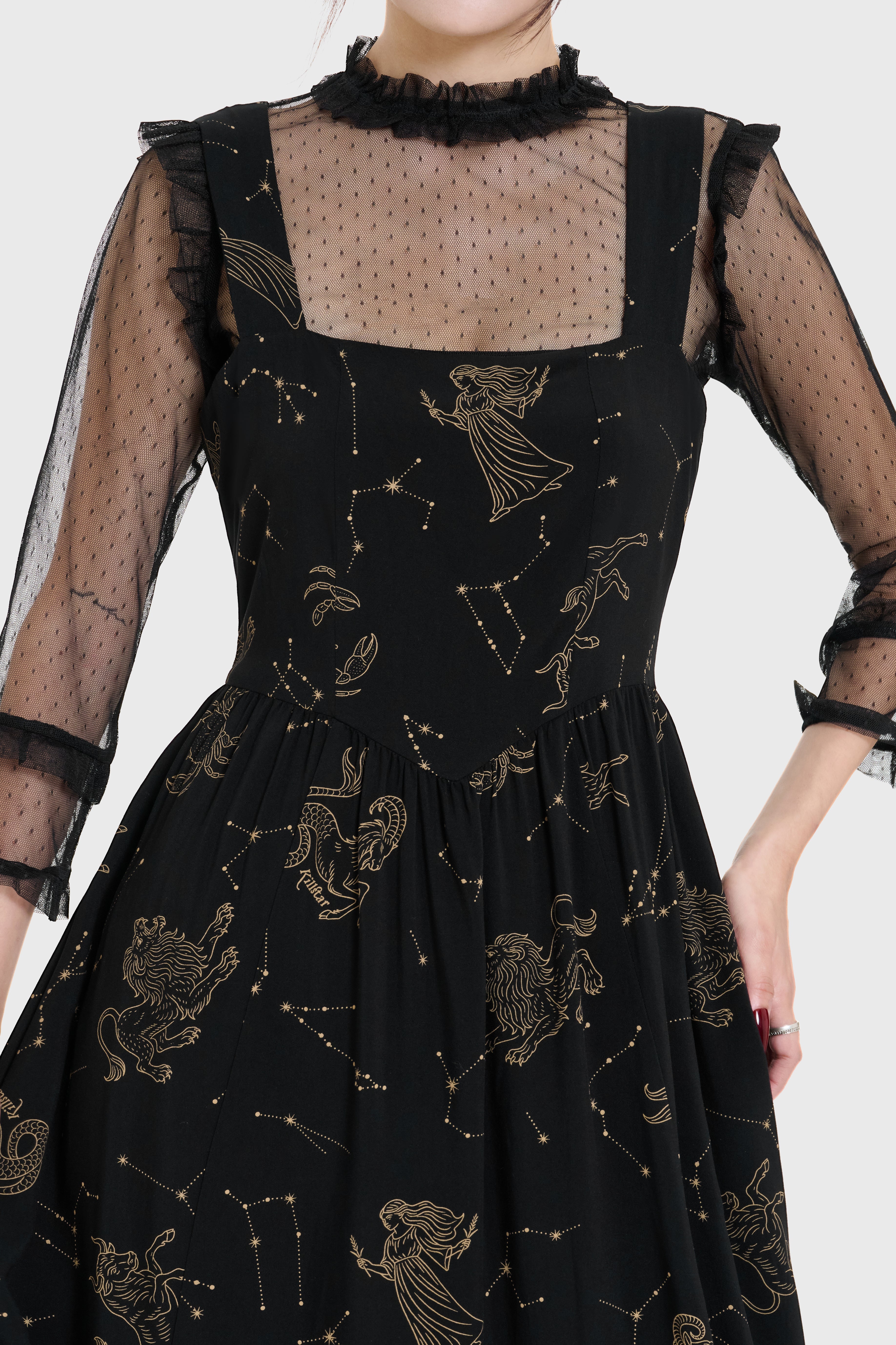 Polaris Night Midi Dress