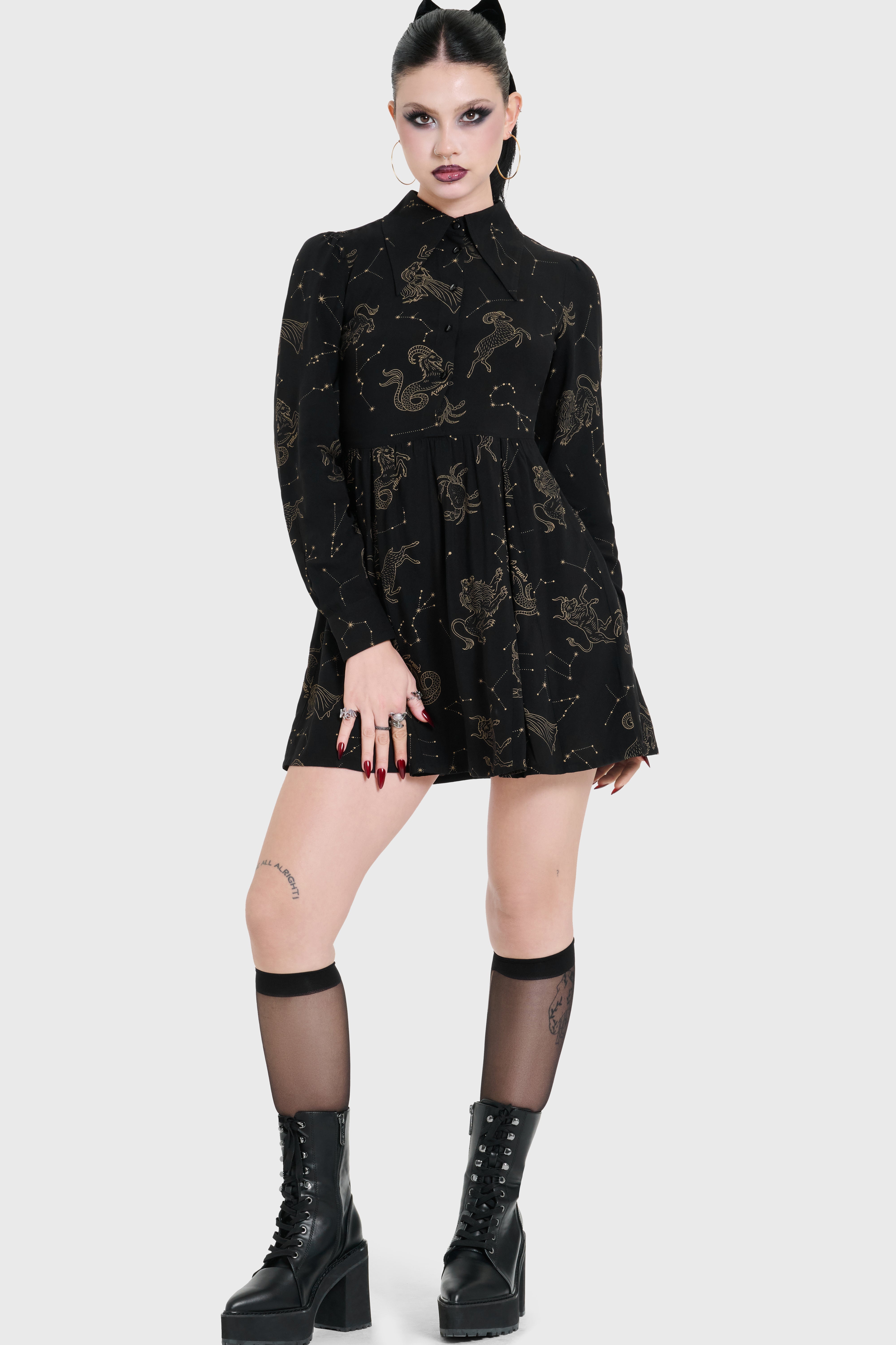 Polaris Night Mini Dress