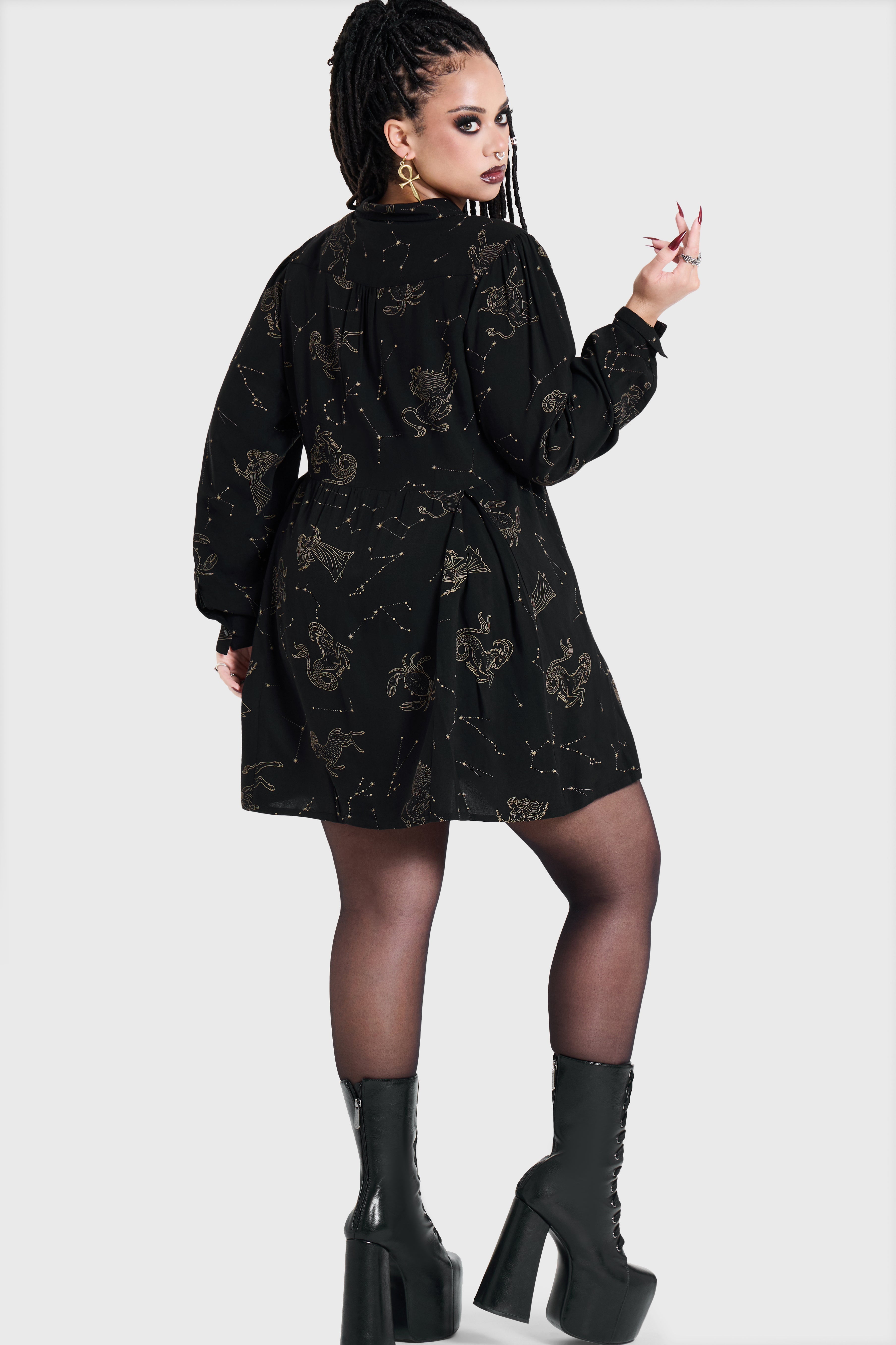 Polaris Night Mini Dress