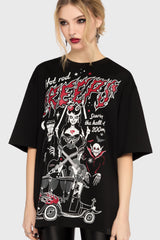 Scaring Hell Boxy T Shirt
