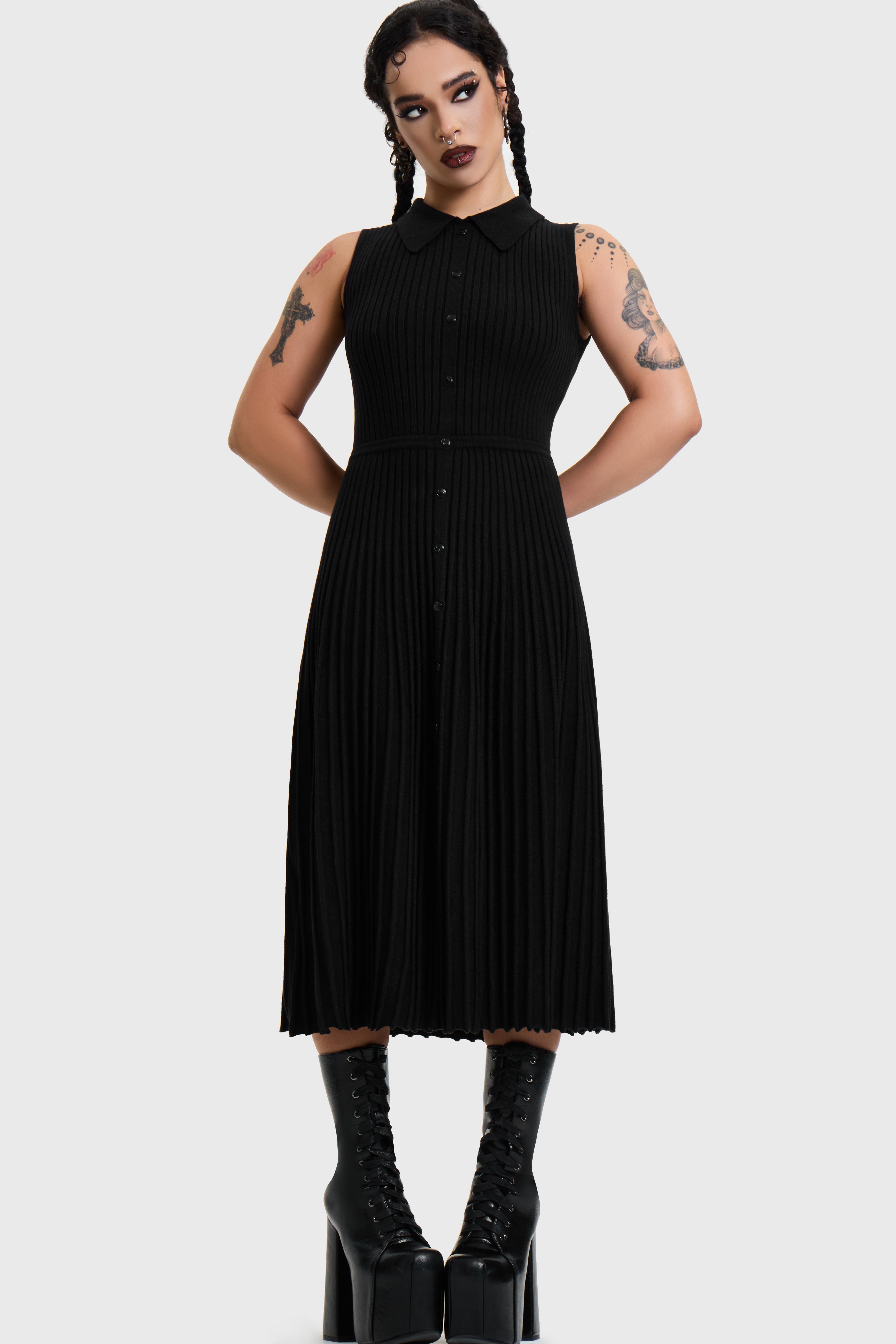 Skultra Sleeveless Knit Dress