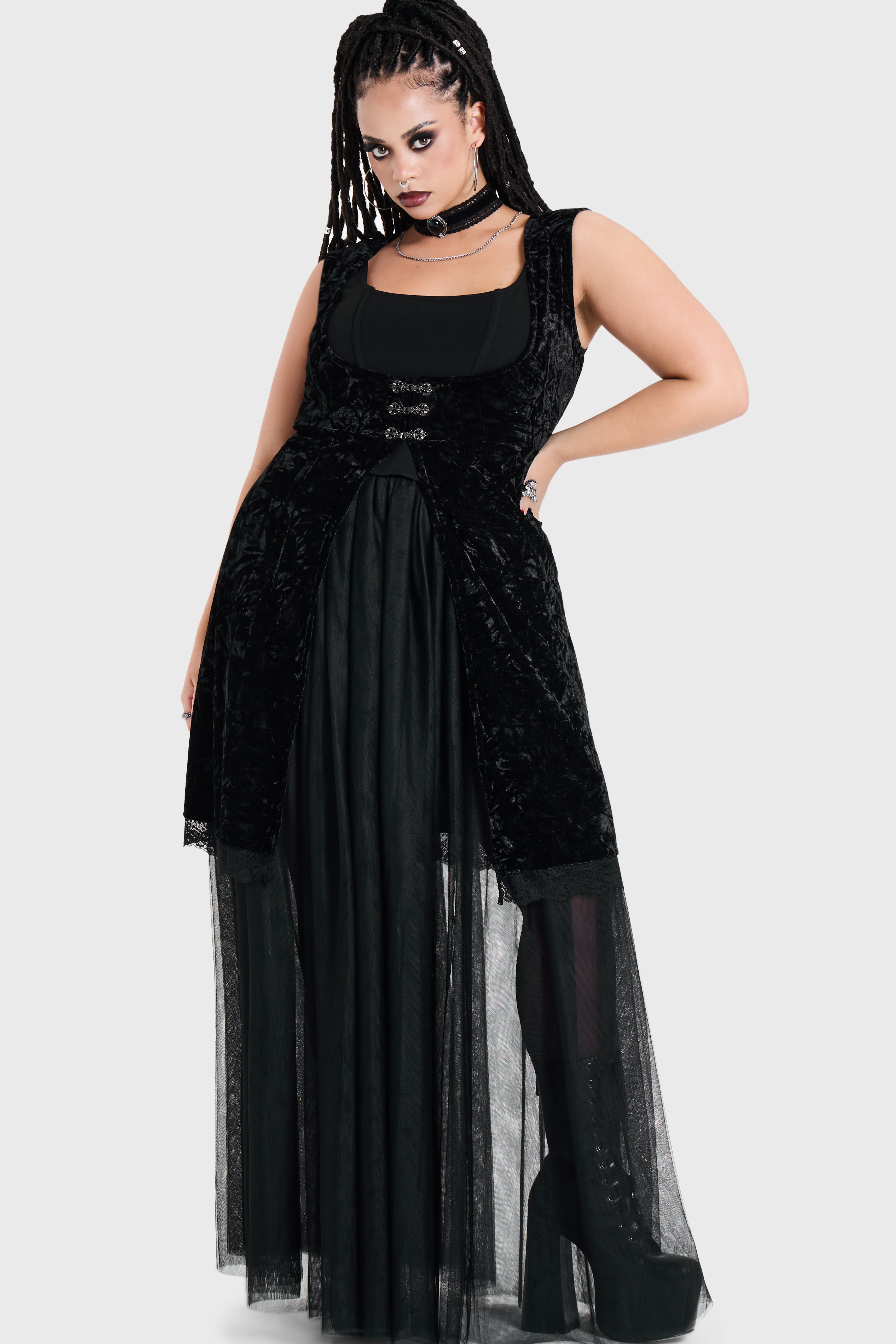 Solaryne Velvet Duster