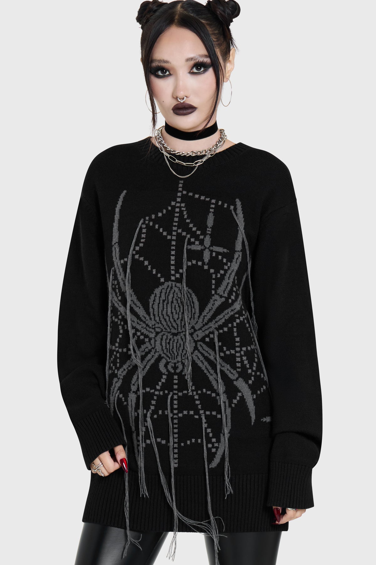 Spiderella Knitted Sweater