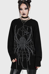 Spiderella Knitted Sweater