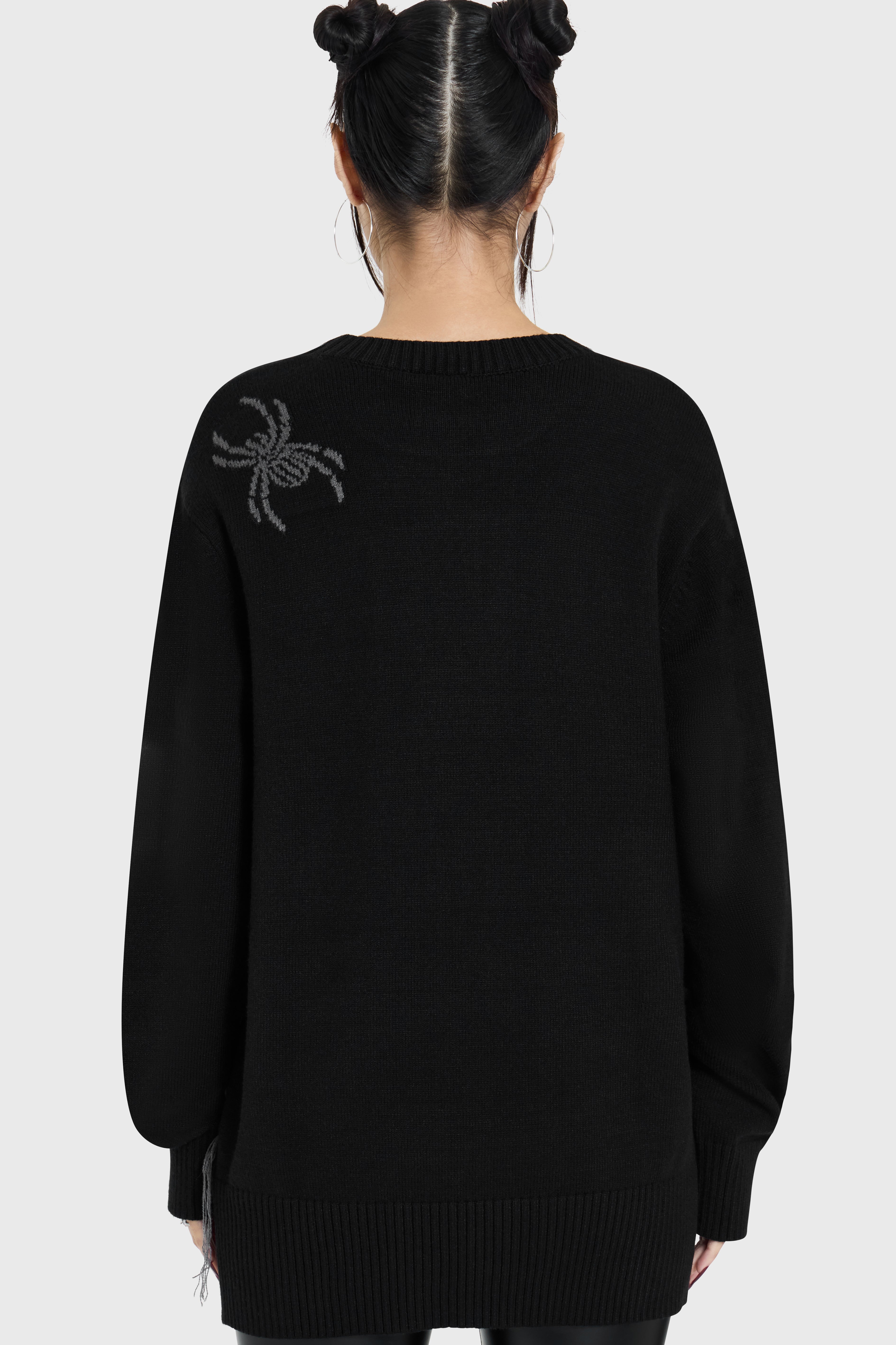 Spiderella Knitted Sweater