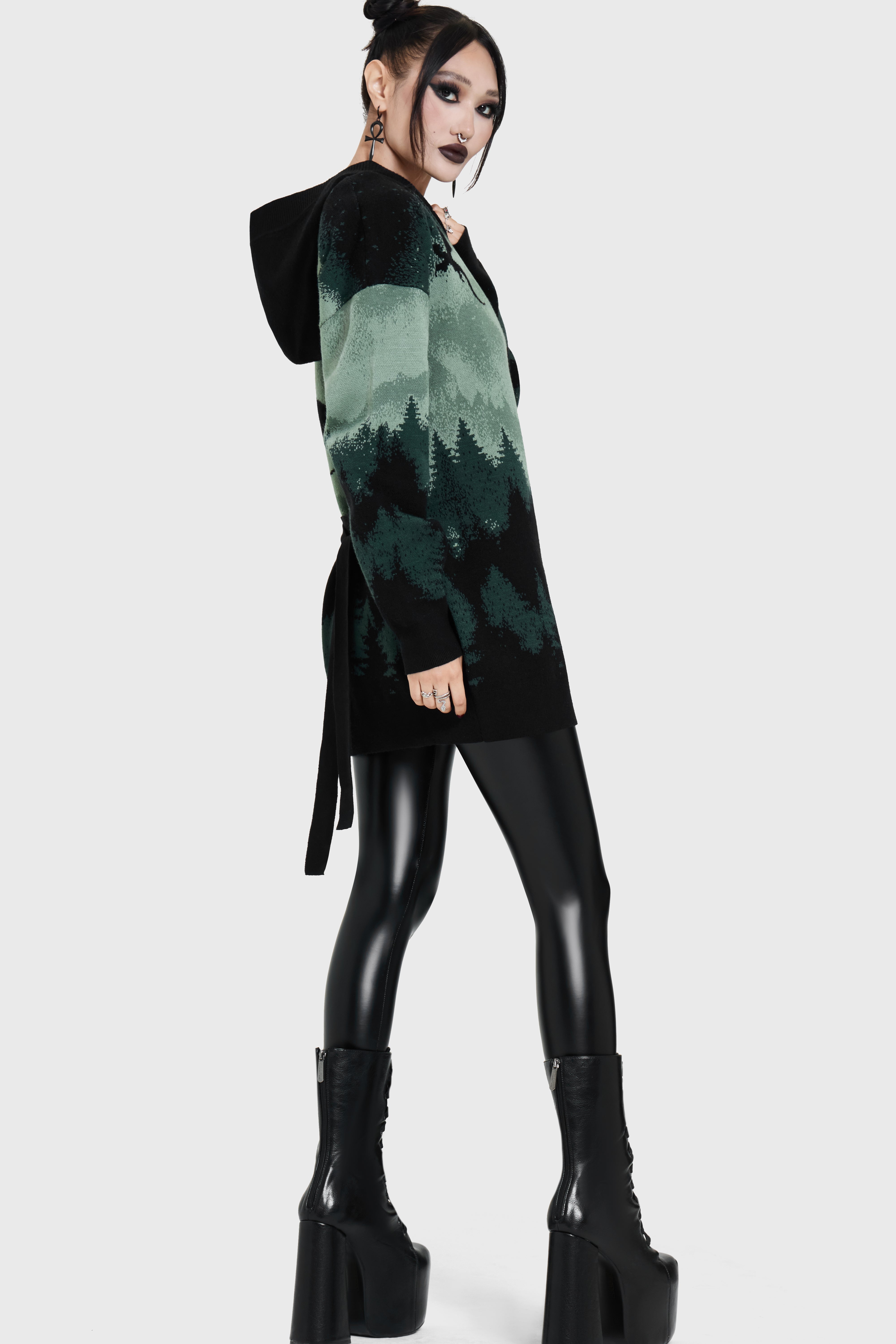 Stellar Night Knitted Cardigan