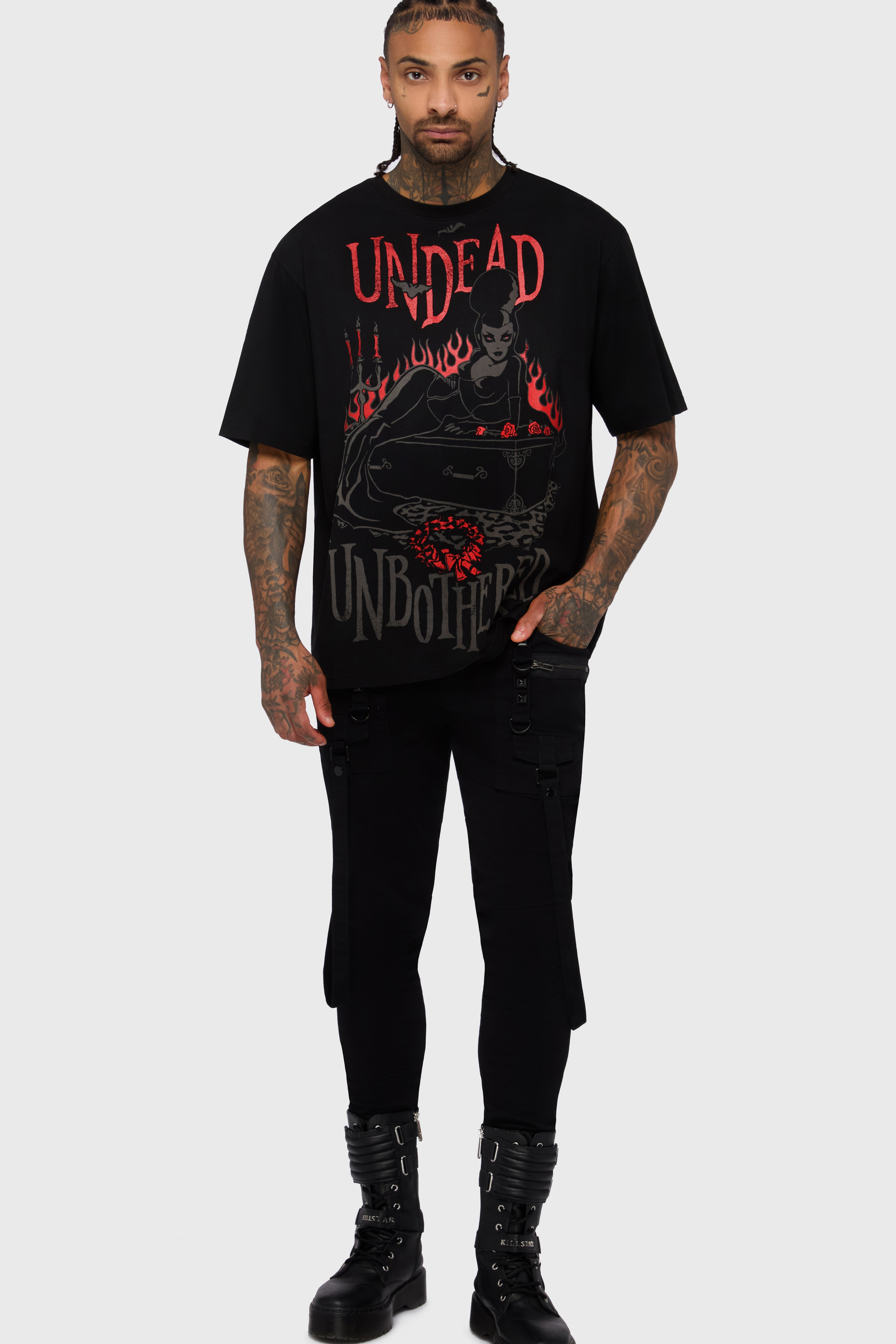 Undead & Unbothered Boxy T Shirt