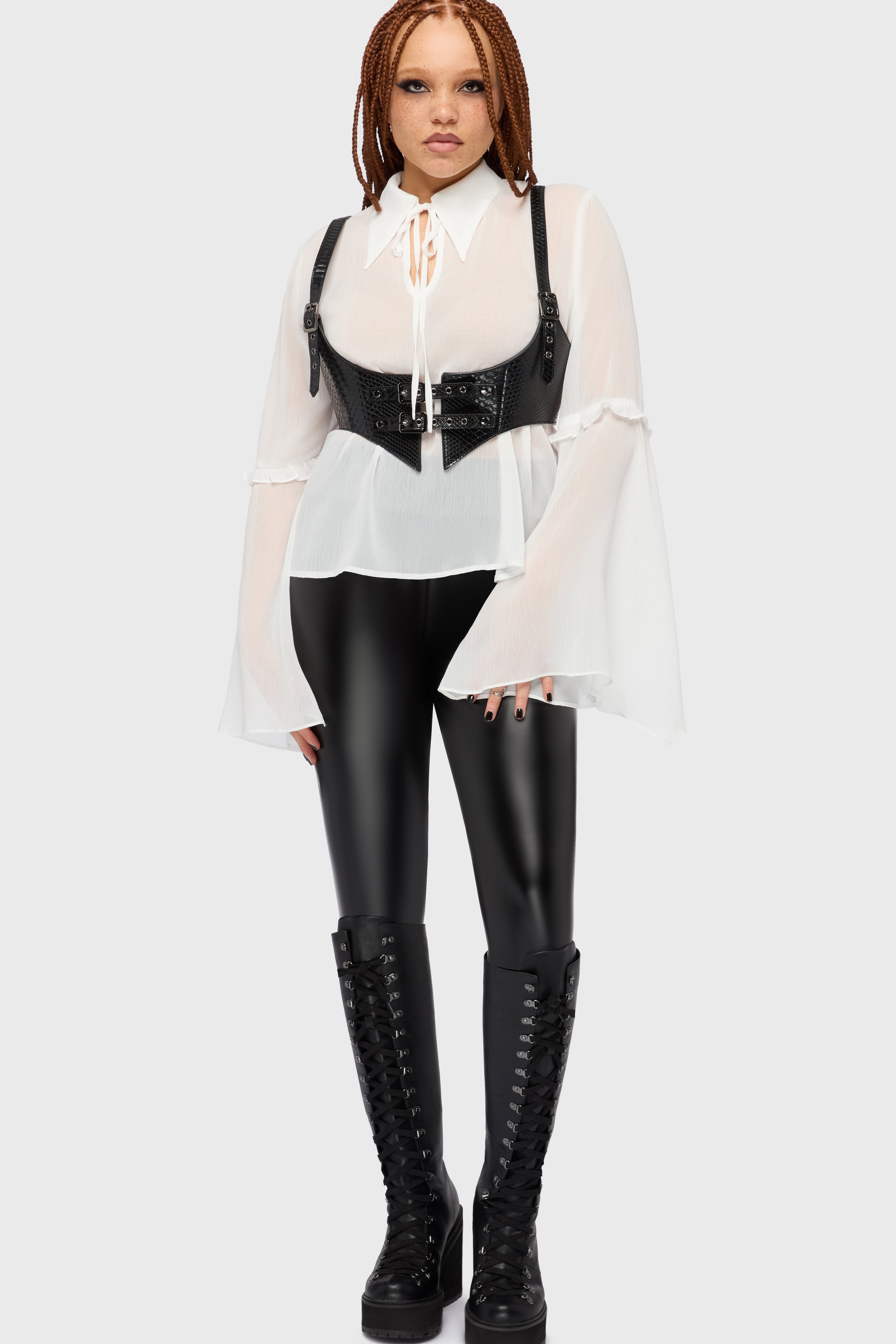 Venomous Rose Underbust Harness