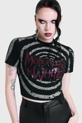 VOICES SPIRAL CROP TOP
