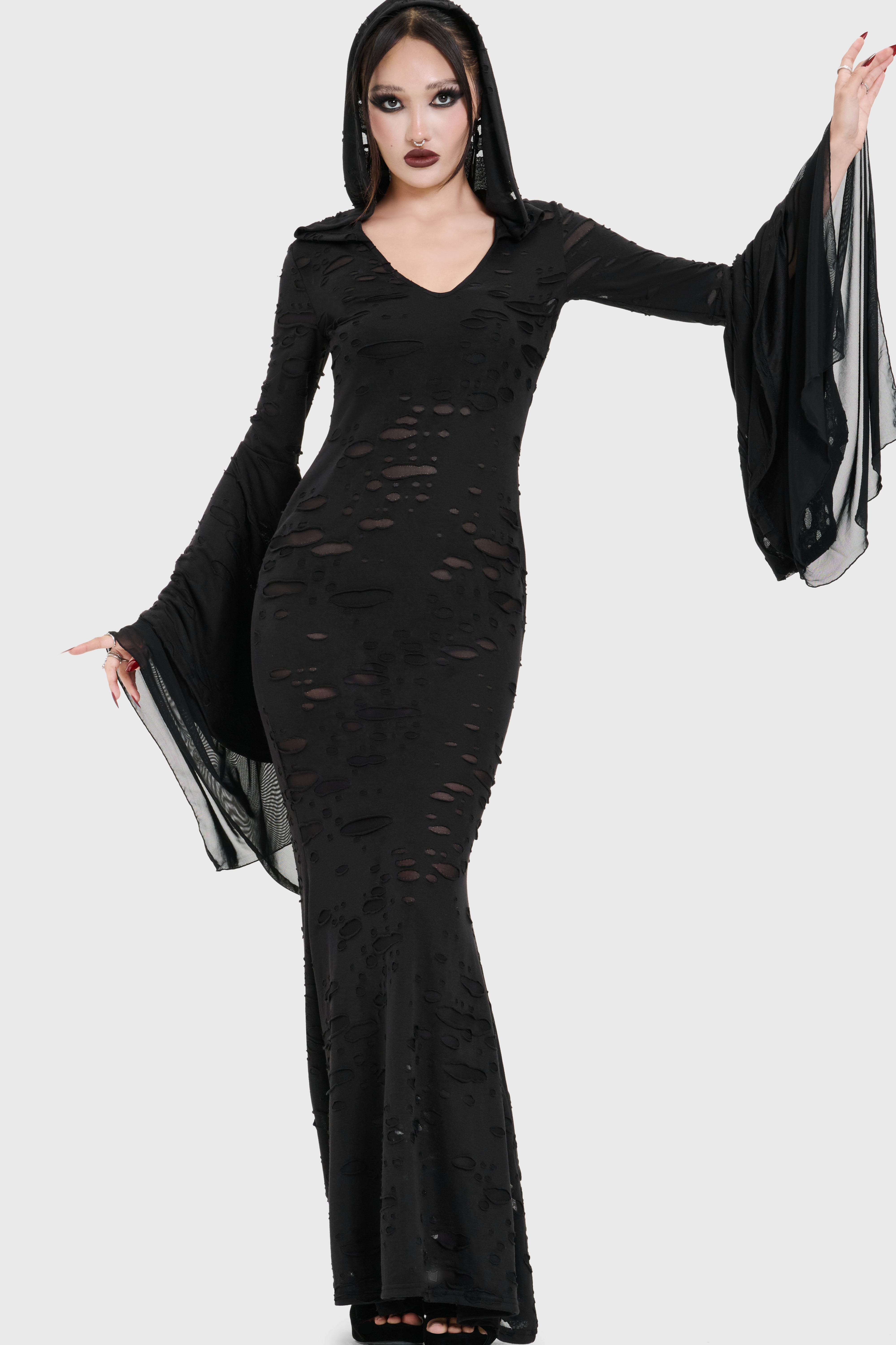 Widow's Night Maxi Dress