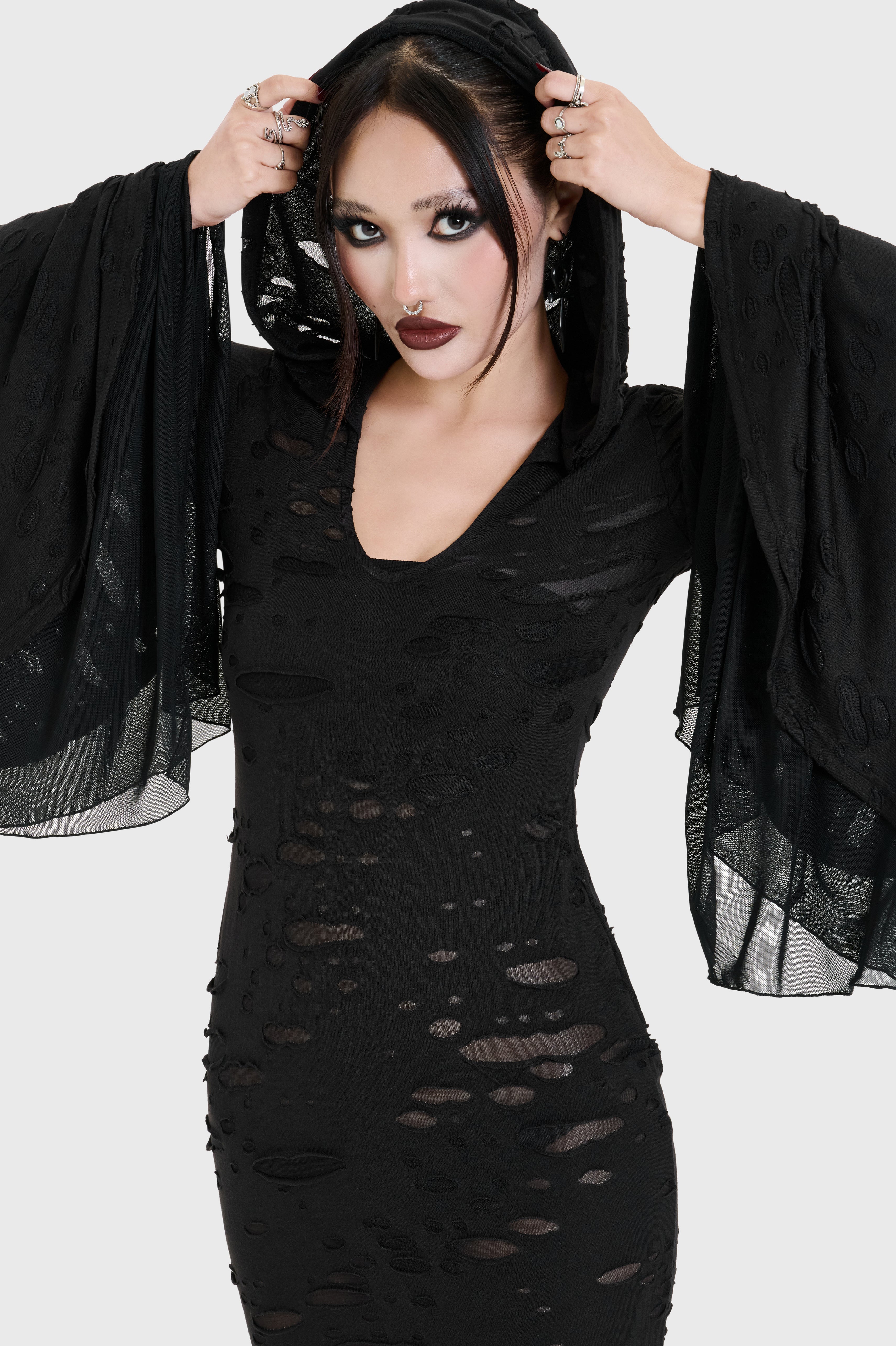 Widow's Night Maxi Dress