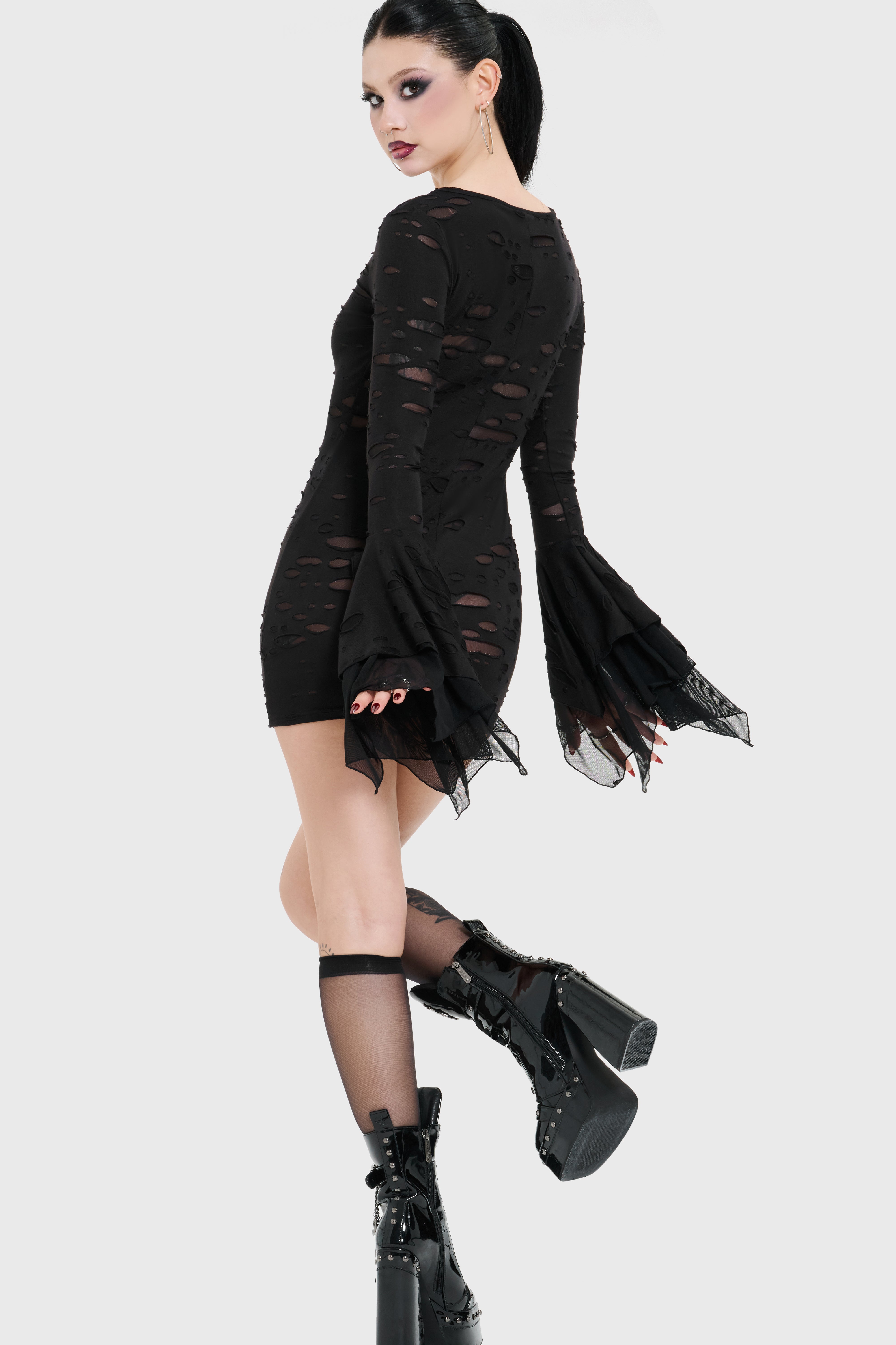 Widow's Night Mini Dress