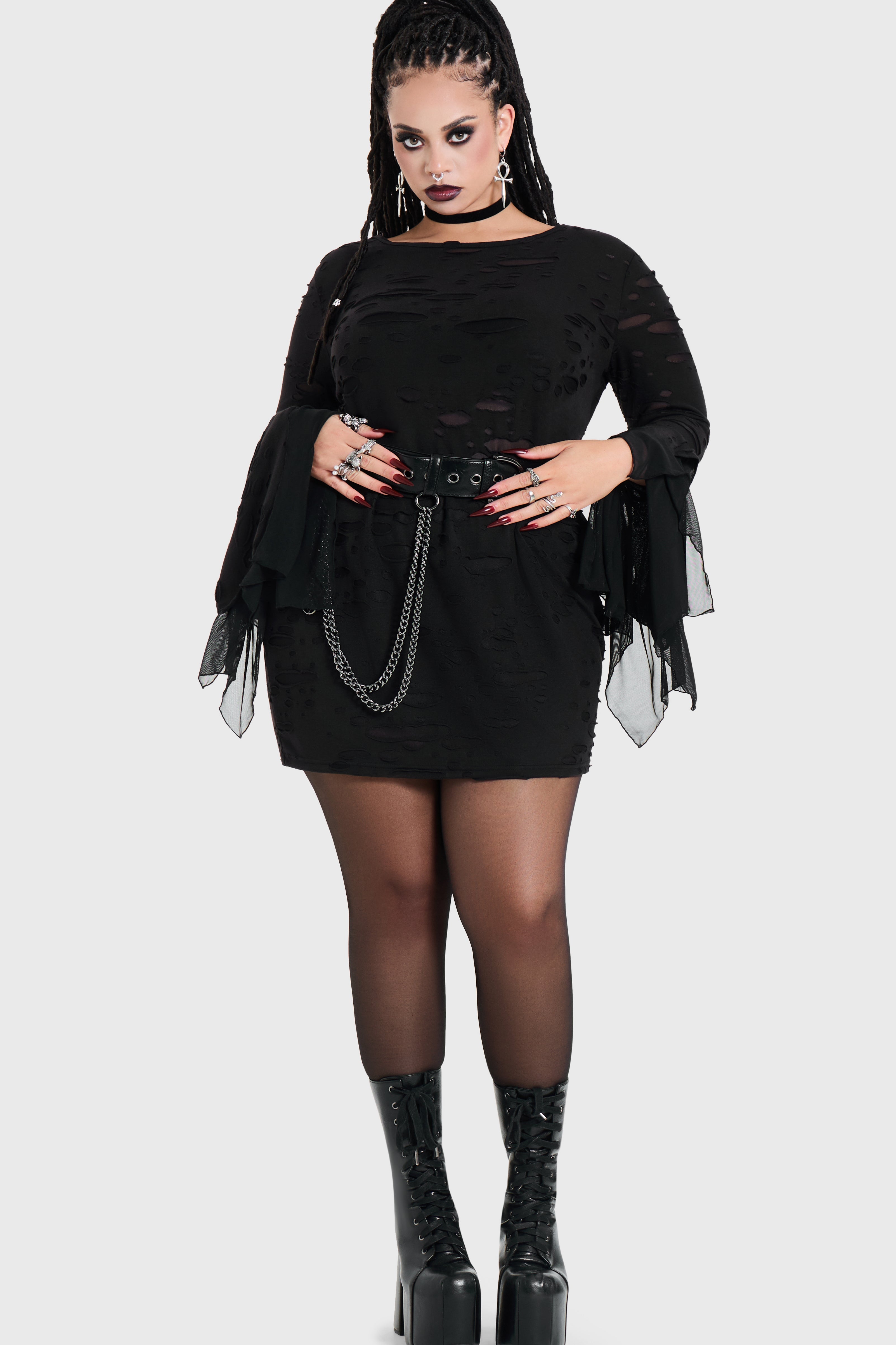 Widow's Night Mini Dress