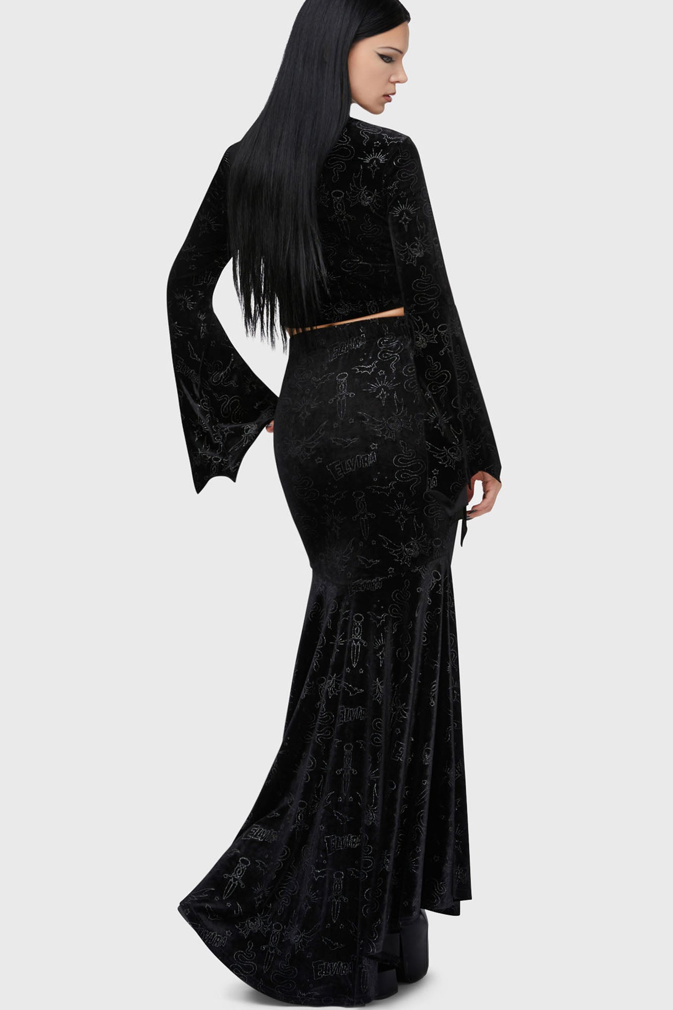 Yours Cruelly Maxi Skirt